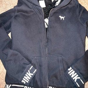 Victoria Secret Faux fur coat.